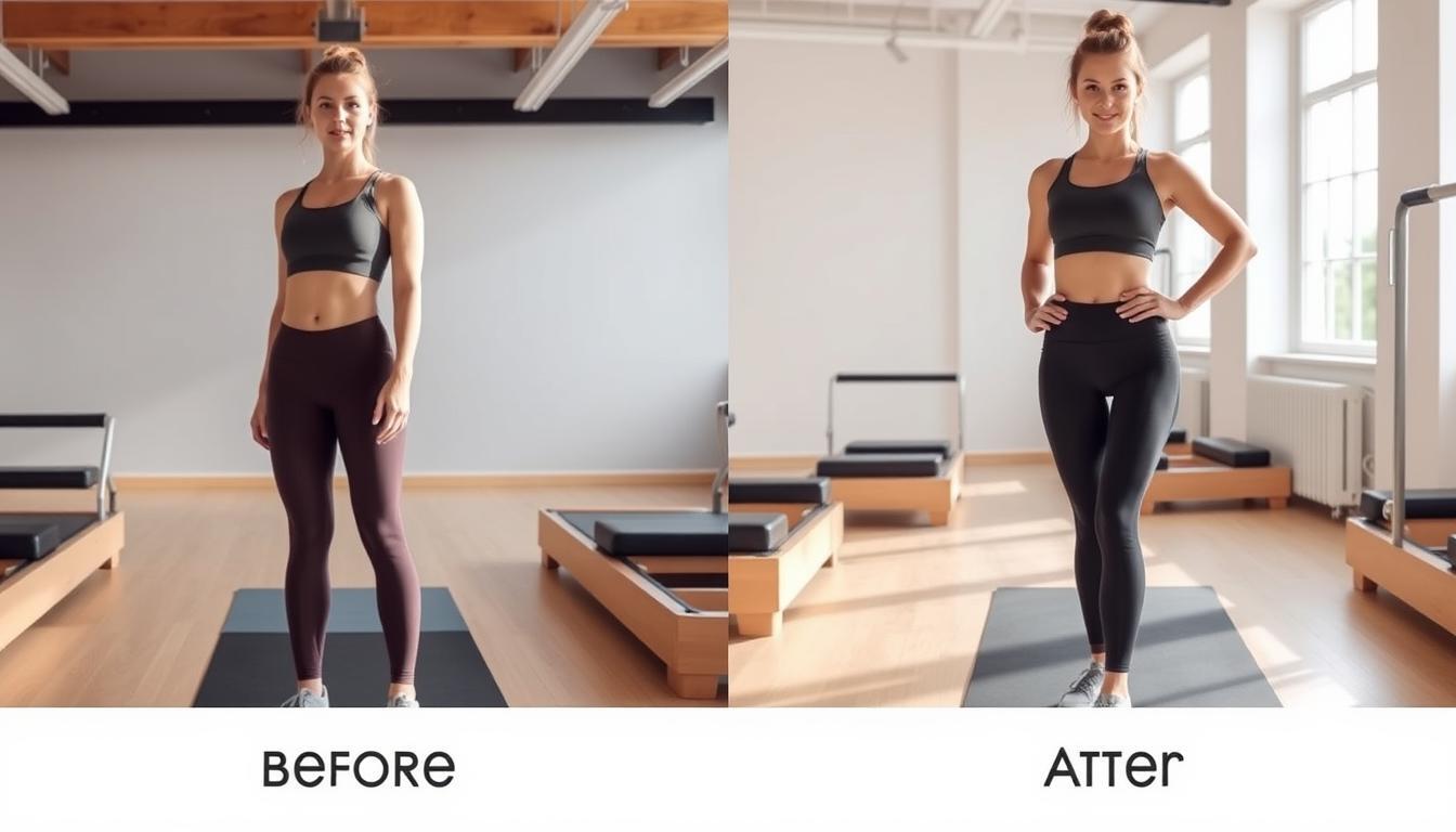 Pilates Before and After 3 Months